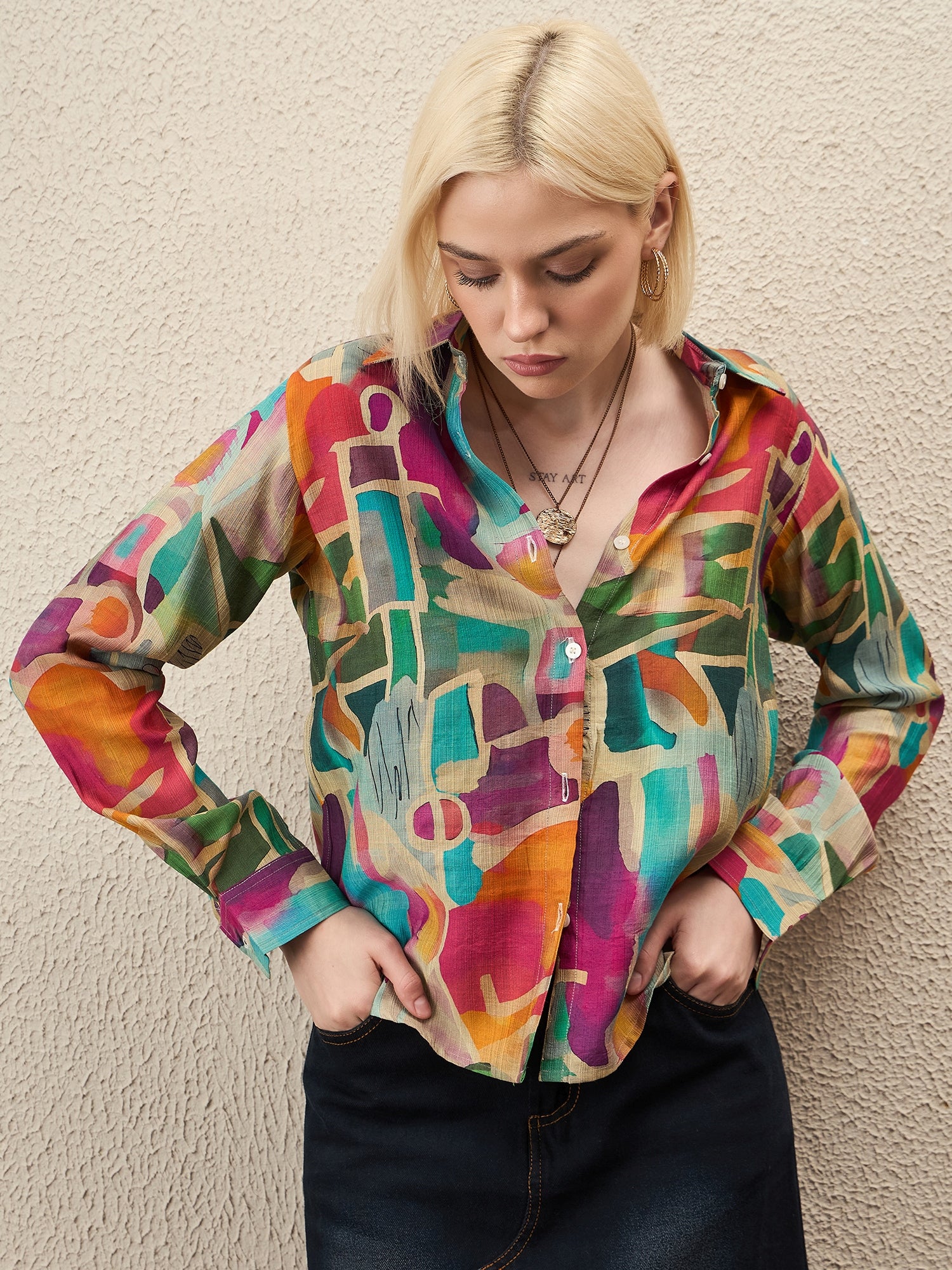 AHrik Muse Abstract Art Shirt