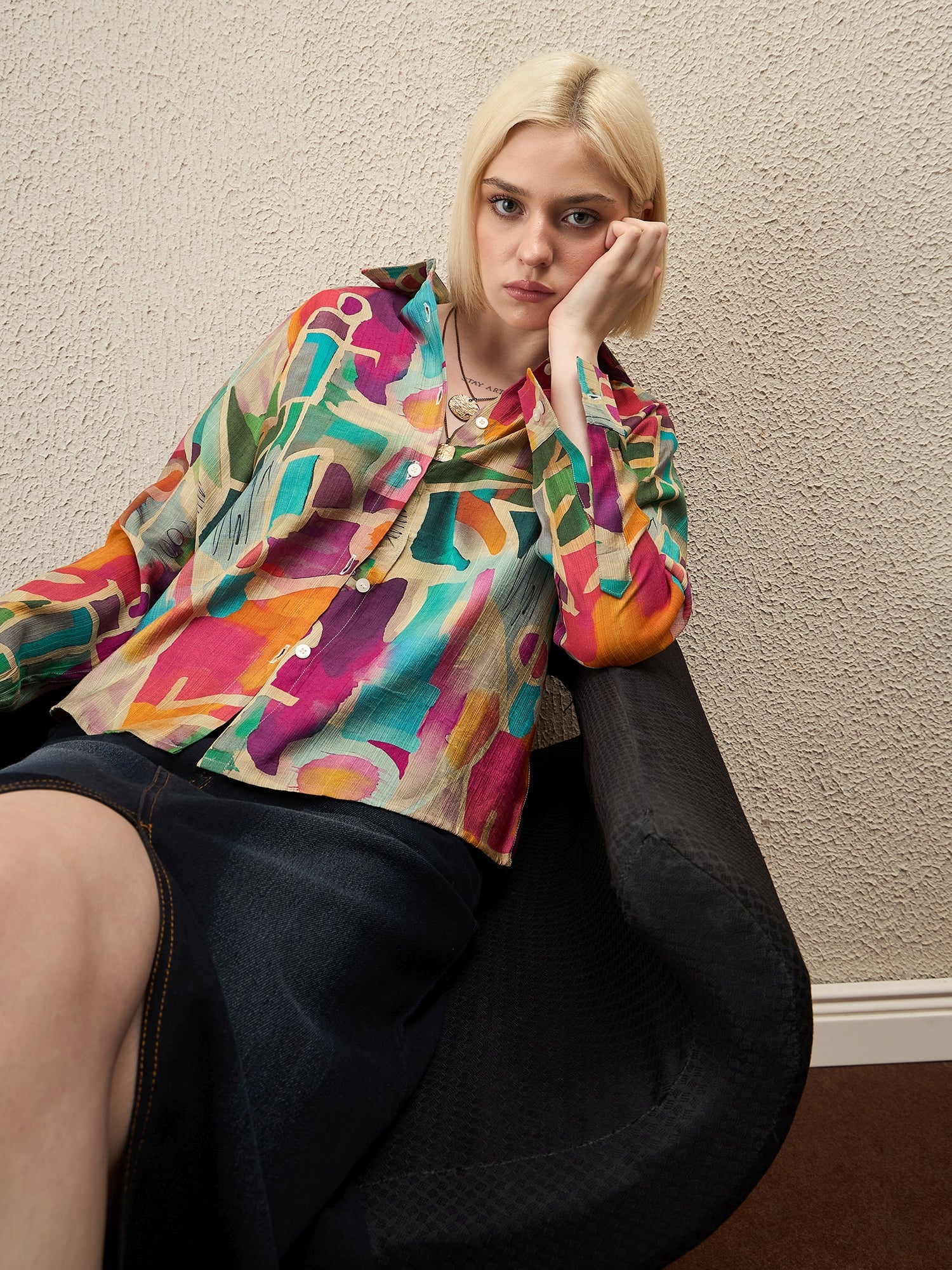 AHrik Muse Abstract Art Shirt
