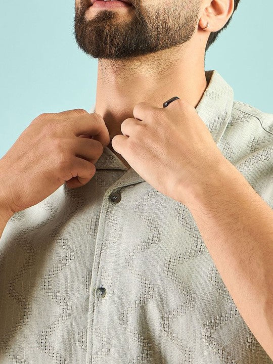 AHrik Mint Mist Men's Shirt AHrik