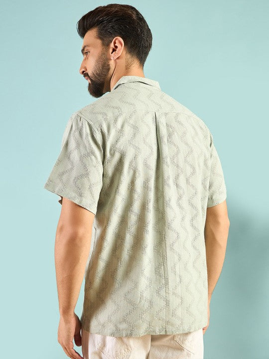 AHrik Mint Mist Men's Shirt AHrik