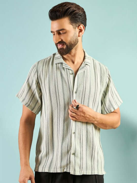AHrik Olive Drift Men's Shirt AHrik