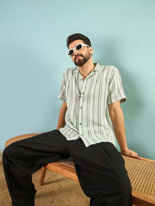 AHrik Olive Drift Men's Shirt AHrik