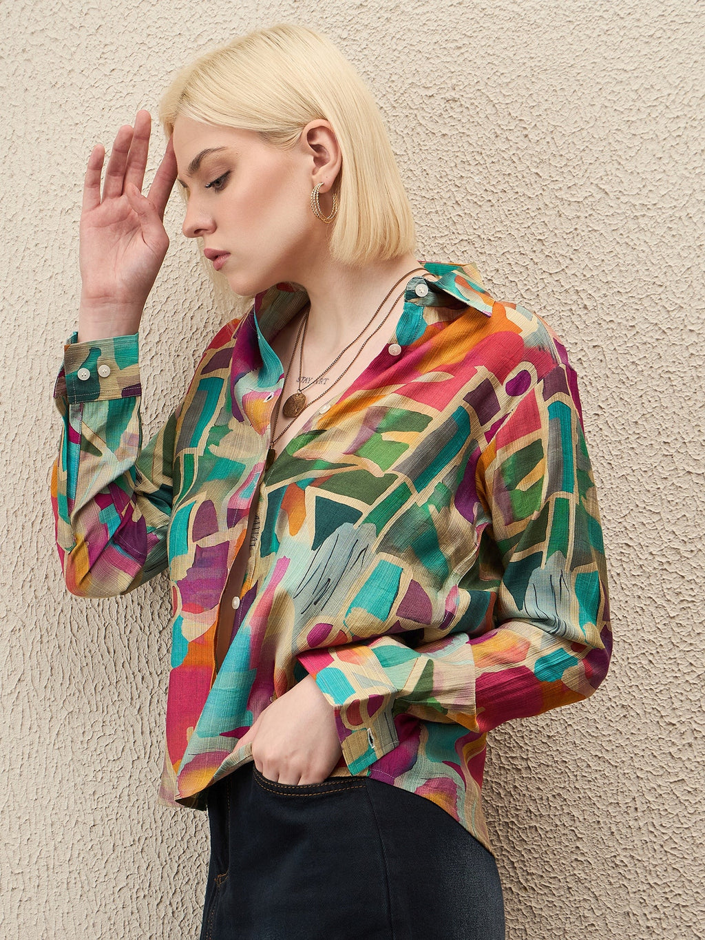 AHrik Muse Abstract Art Shirt AHrik