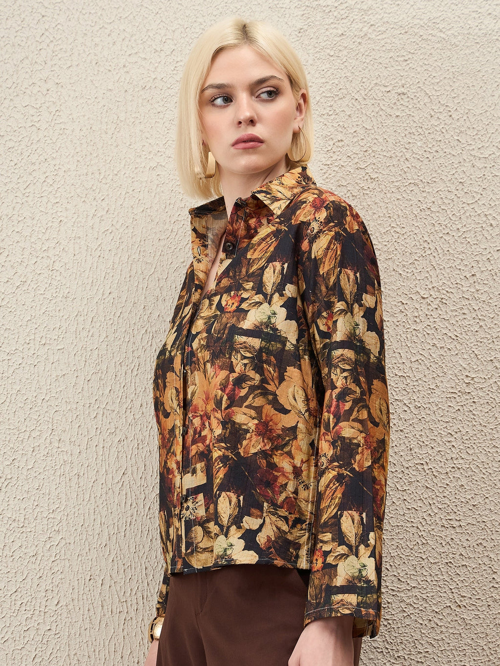 AHrik Autumn Ember Floral Shirt AHrik