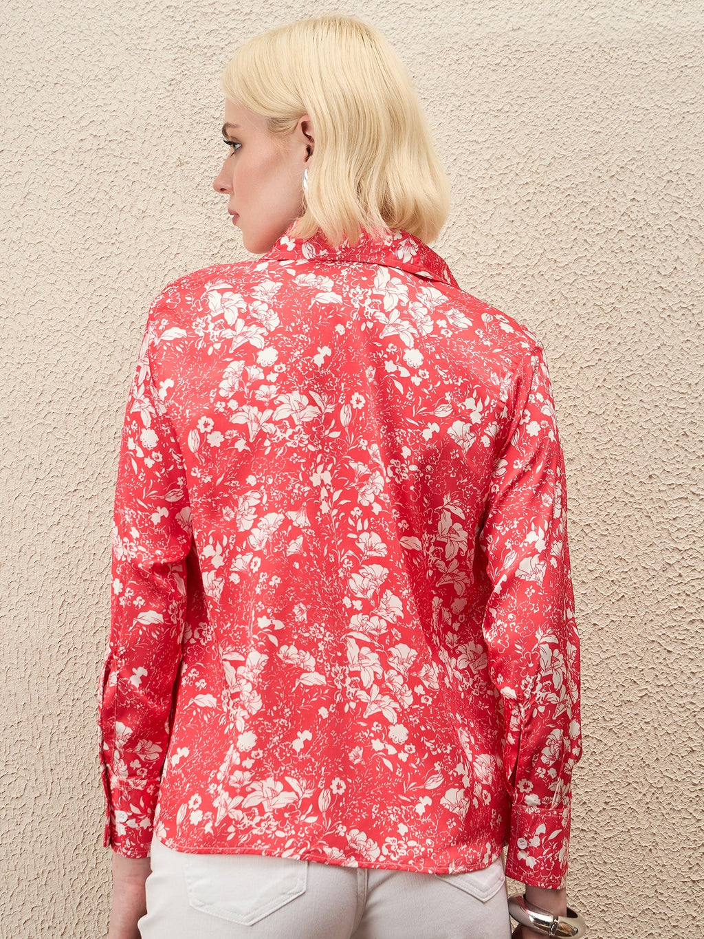 AHrik Blush Bloom Floral Shirt AHrik