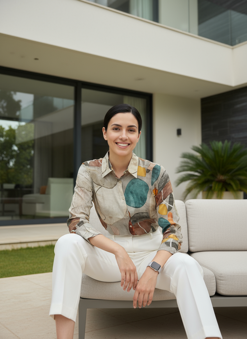 AHrik Aurora Terra Abstract Shirt