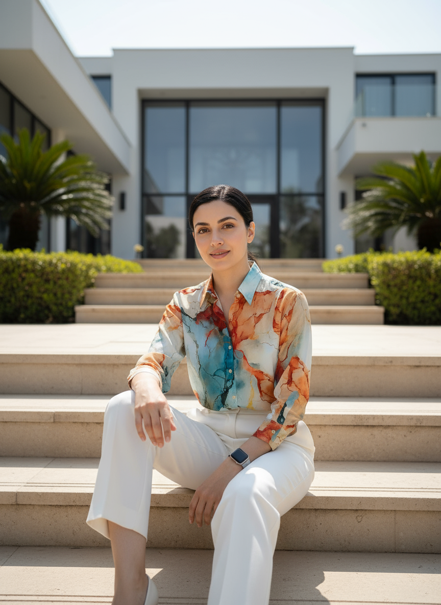 AHrik Terra Solace Marble Shirt
