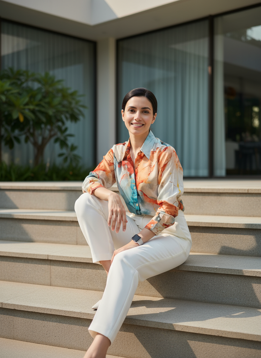 AHrik Terra Solace Marble Shirt